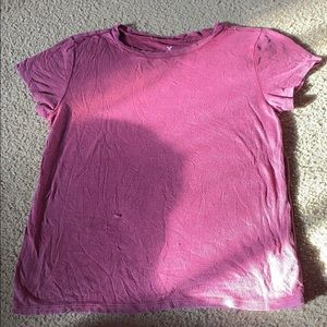 WORN ONCE magenta t shirt